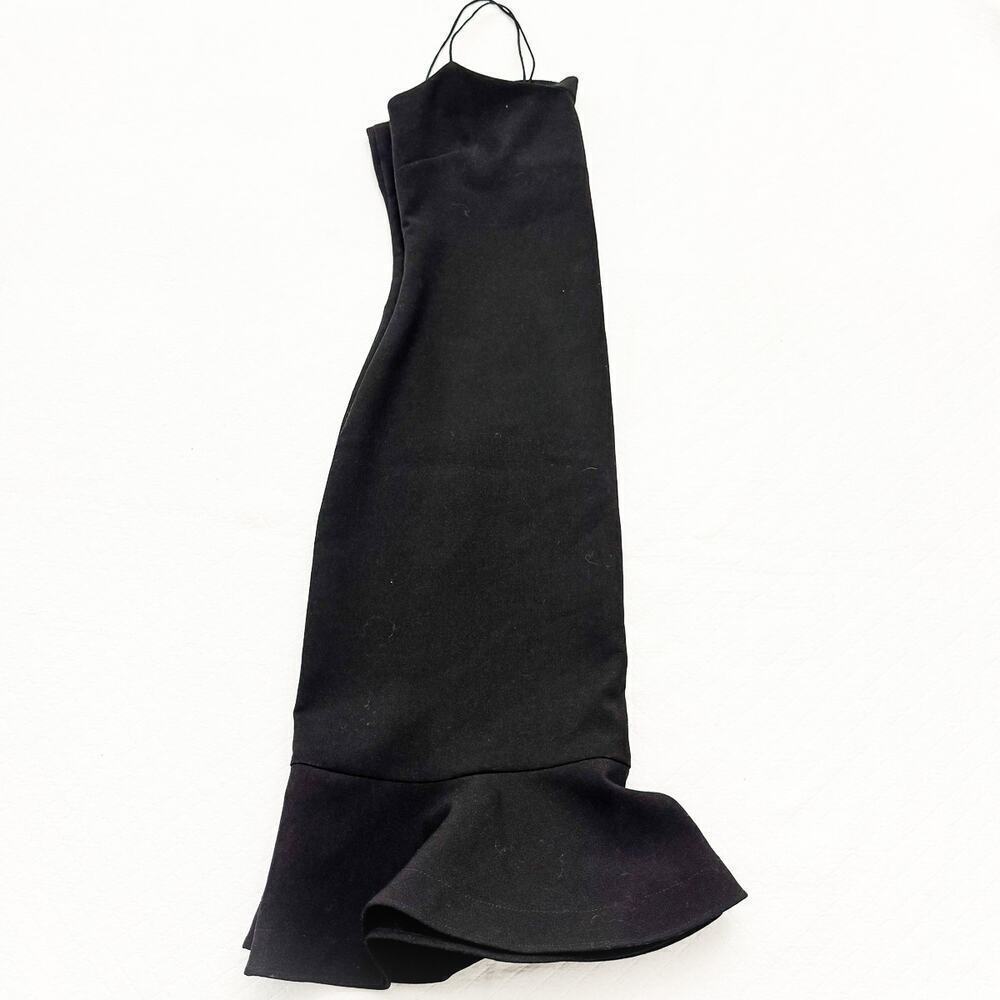 Likely Black Spaghetti Strap Flutter Hem Casual D… - image 4